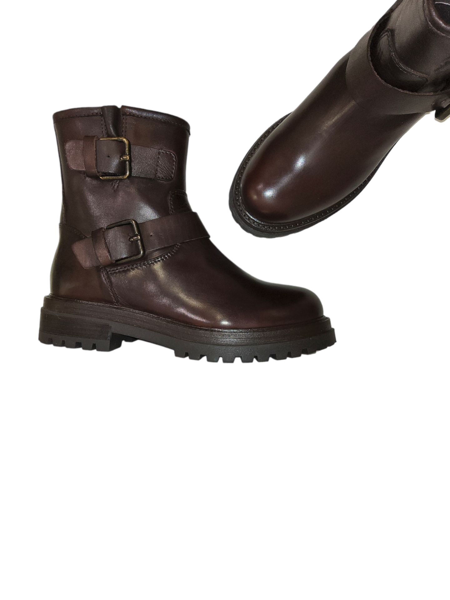 Brown ankle boot
