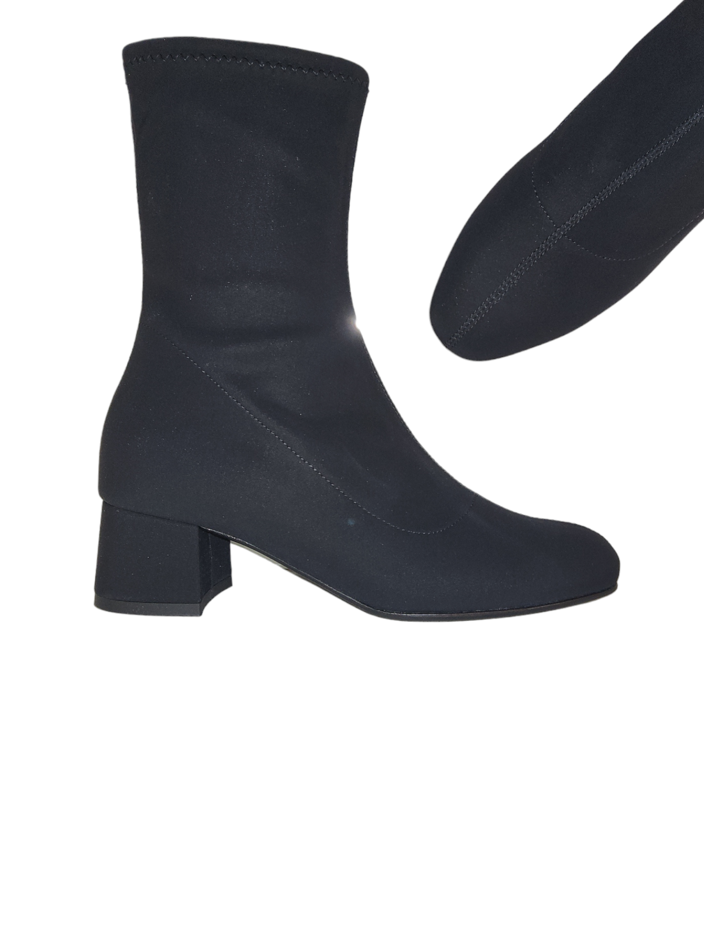 Black ankle boot