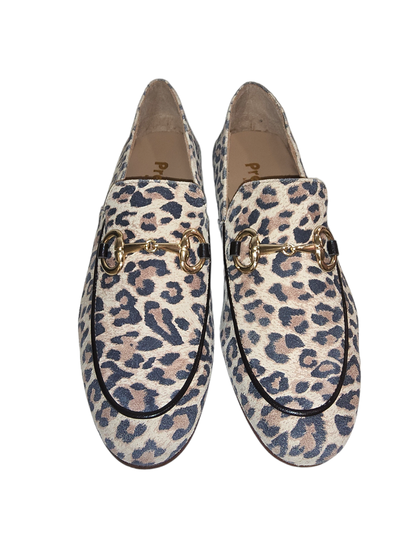Leopard print loafers