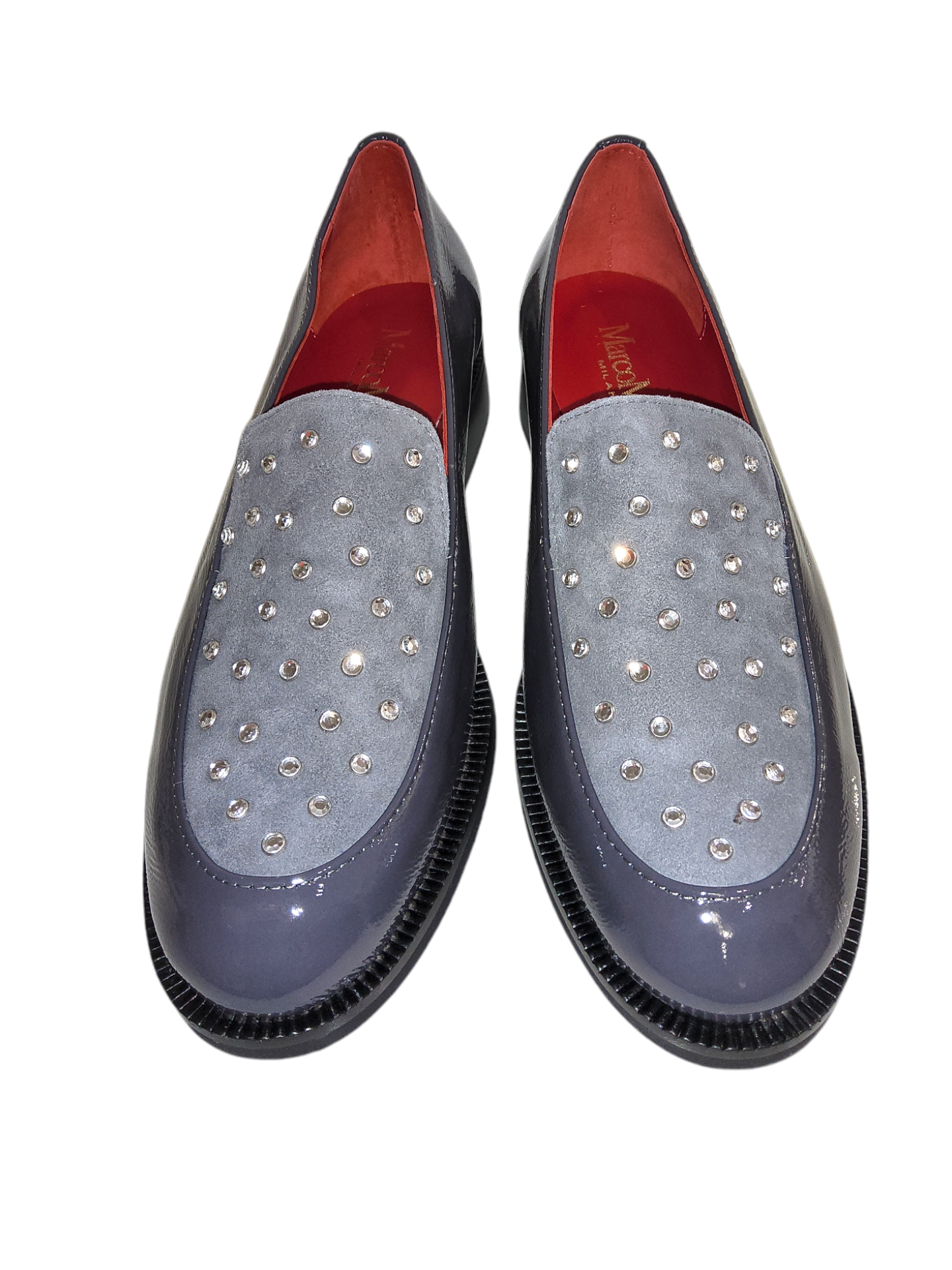 M.Moreo grey loafers