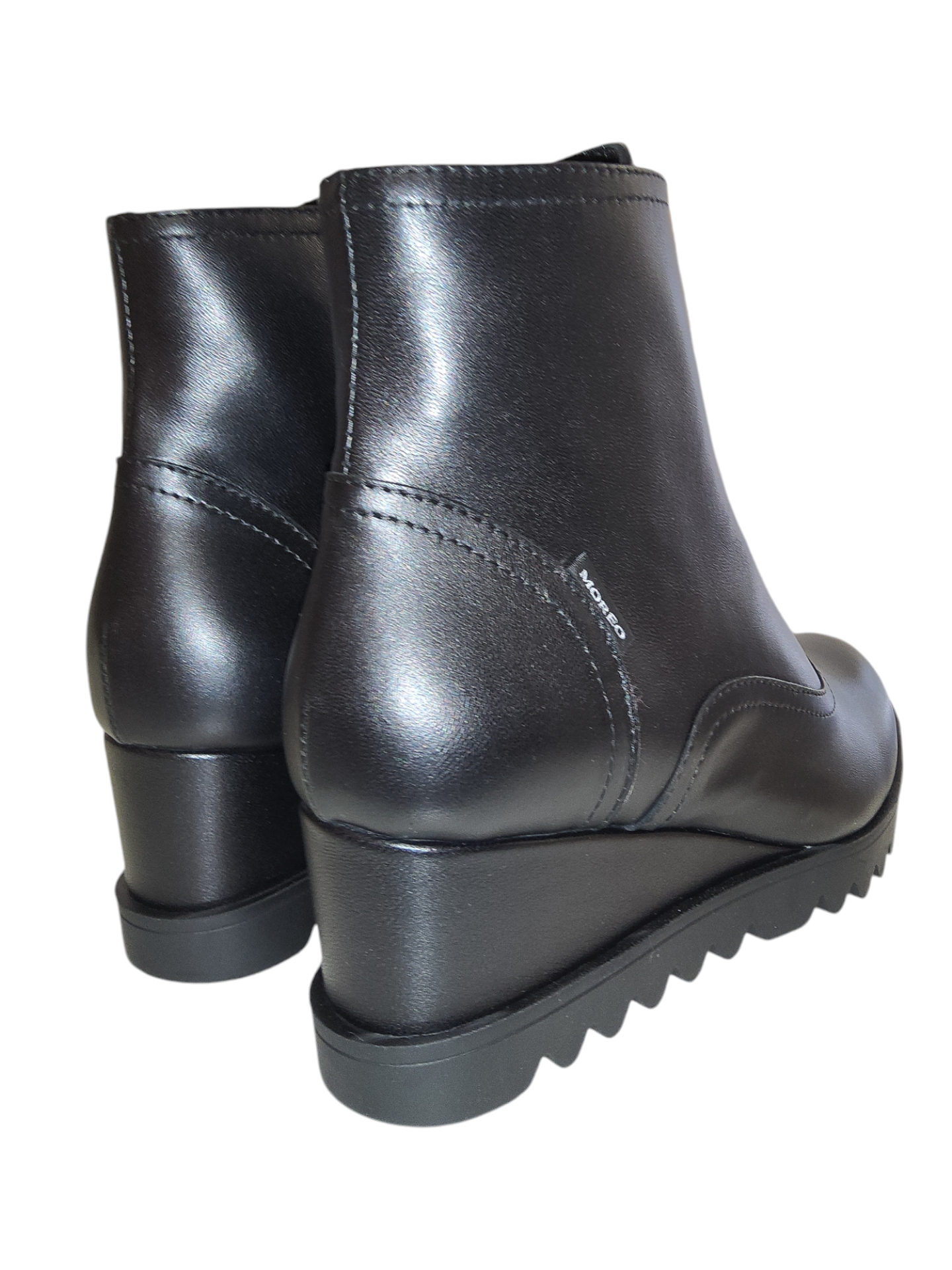 M.Moreo black platform boots