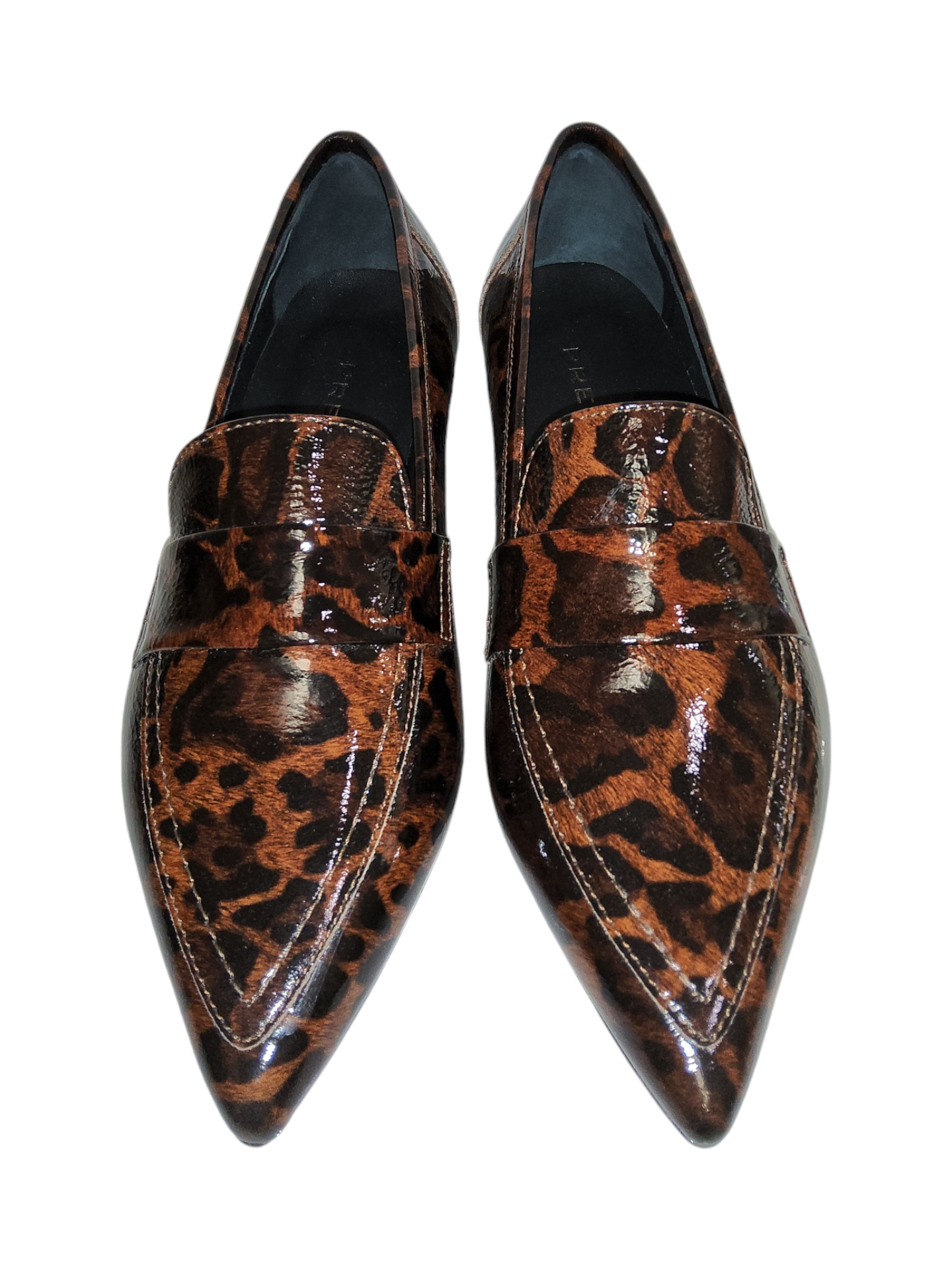 Leopard print loafers