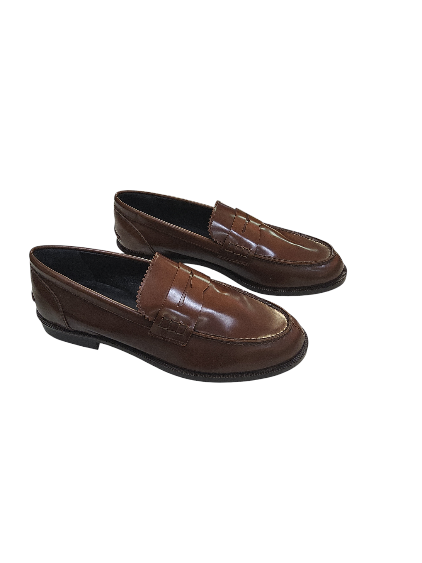 Tan Leather Loafers