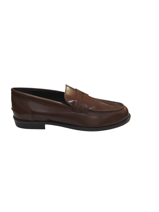 Tan Leather Loafers