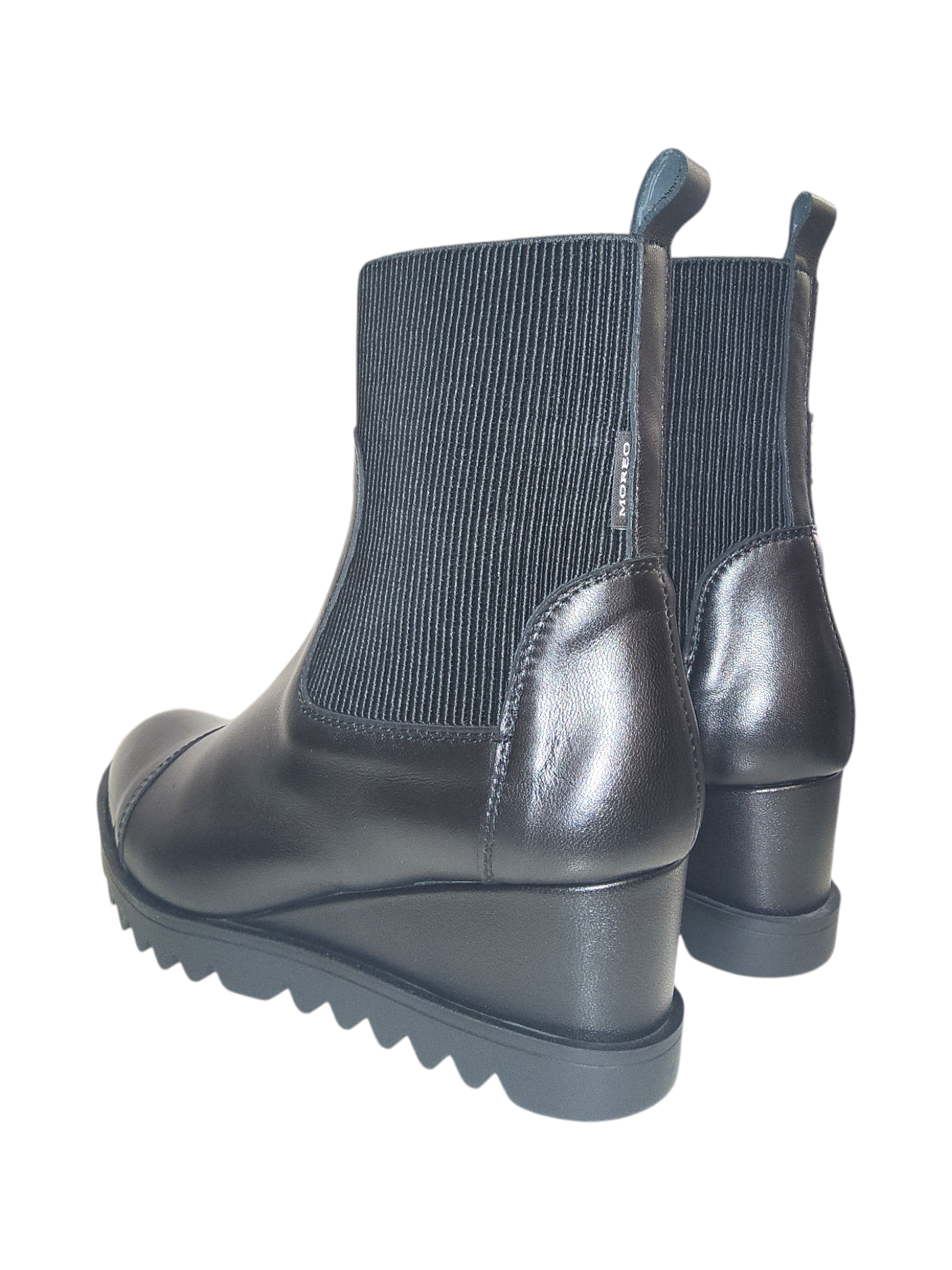 M.Moreo black platform boots