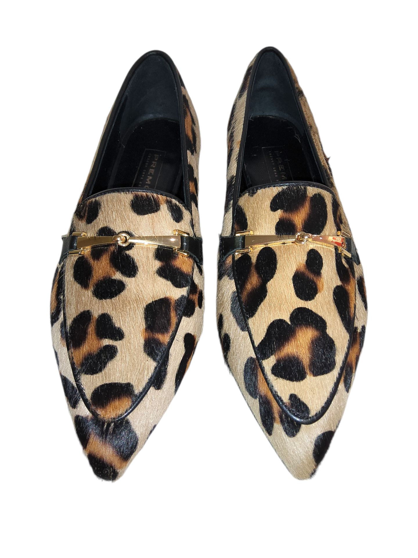 Leopard print loafers