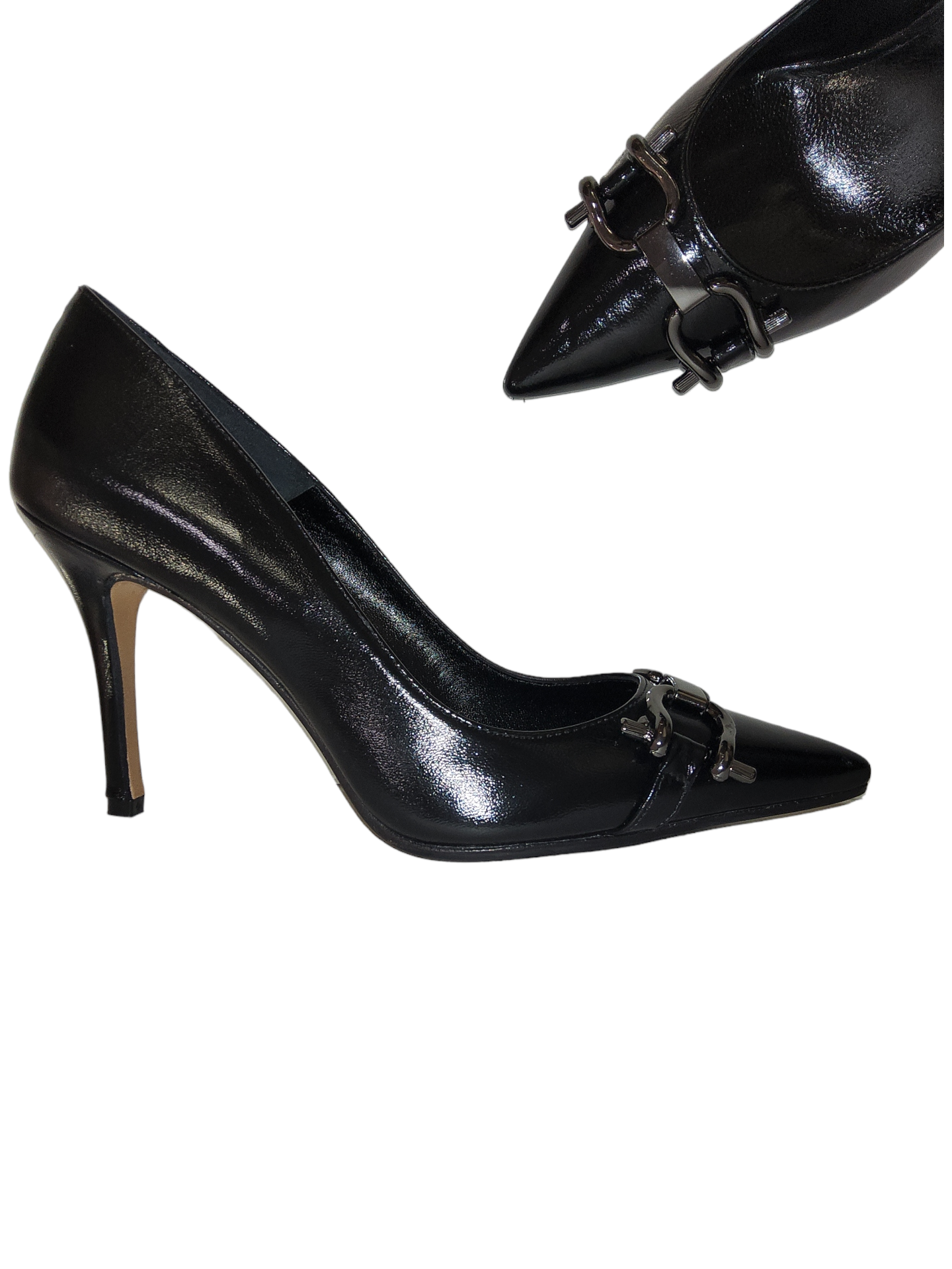 Black Court shoe