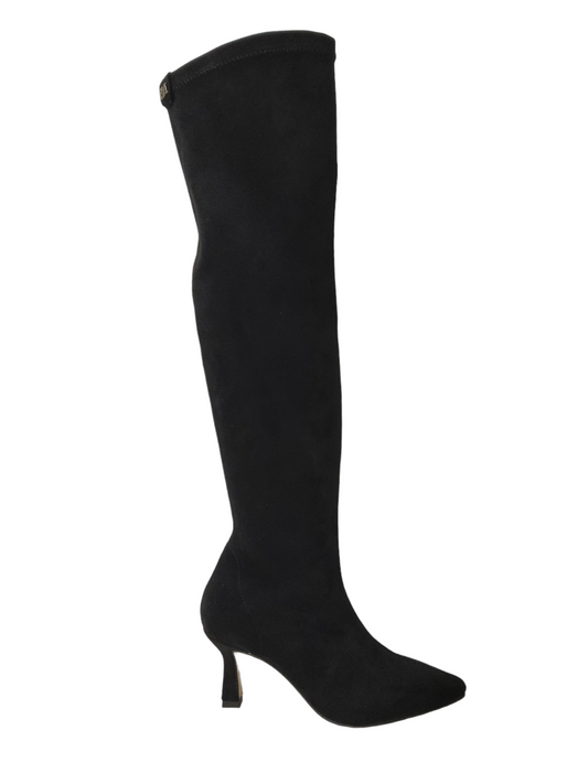 Black Over the knee boot